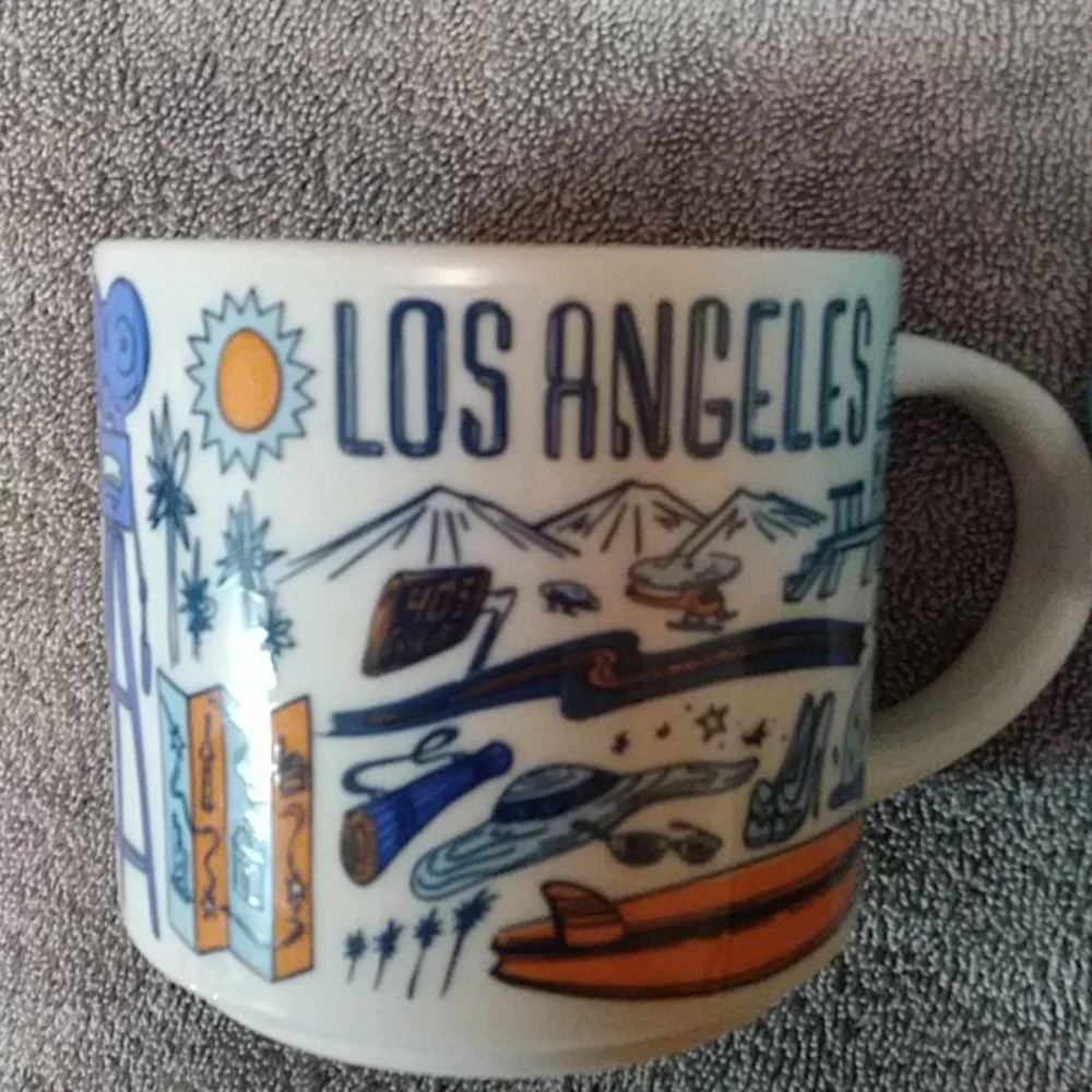 Starbucks cup mug Los Angeles Been There Series w/ box